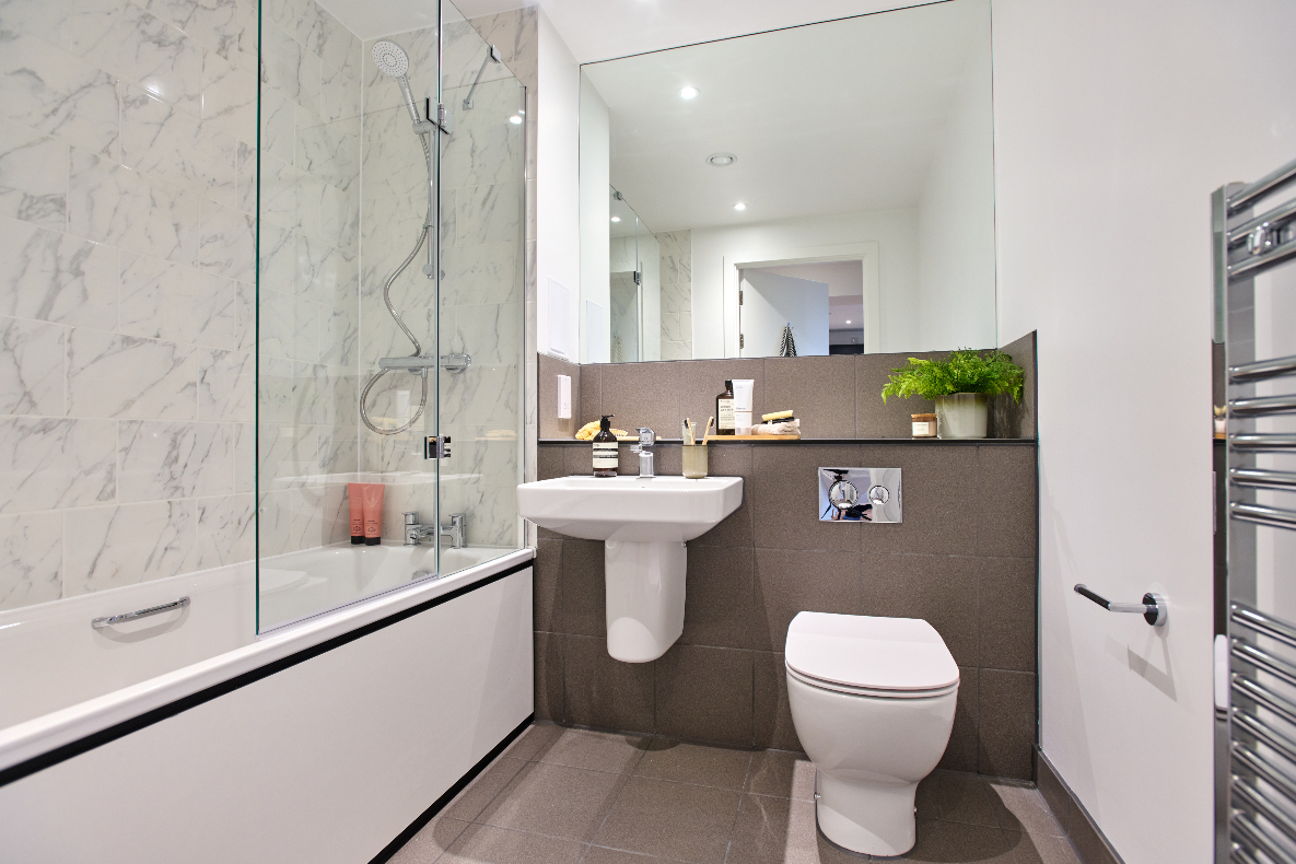 The Holloway 1 bed bathroom