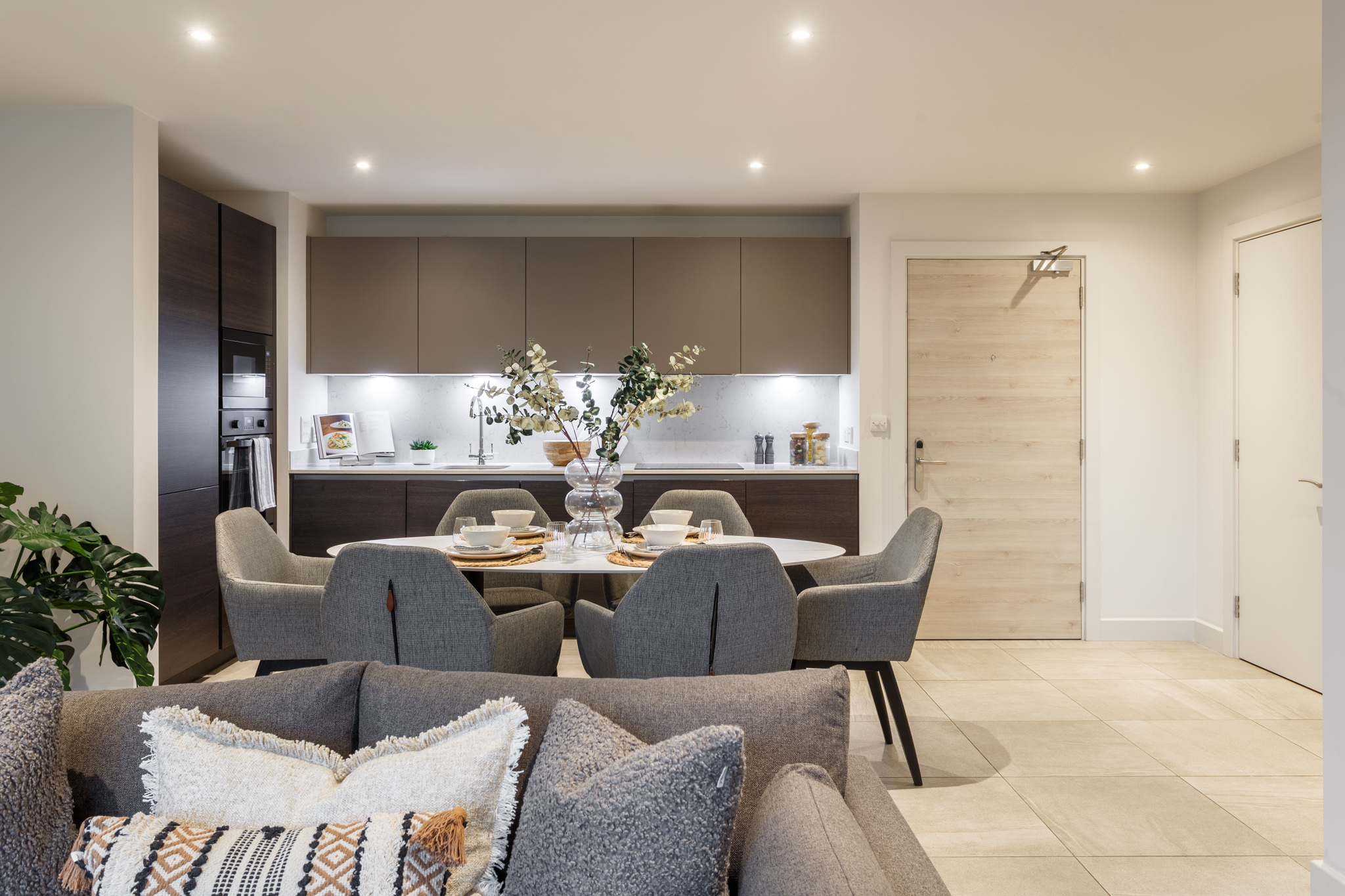 Apo two bedroom apartment in Barking Wharf