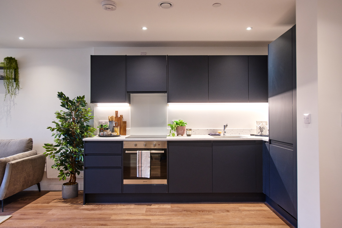 The Holloway 1 bed kitchen
